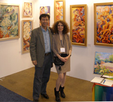 Helena Maizlin in Art Expo in Toronto